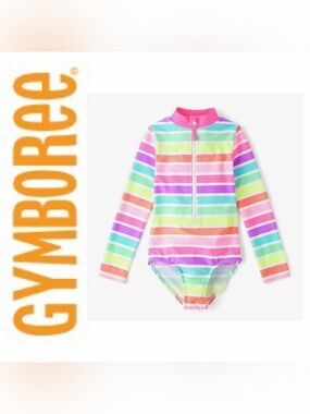 Gymboree Kids' Multicolor Striped Rashguard